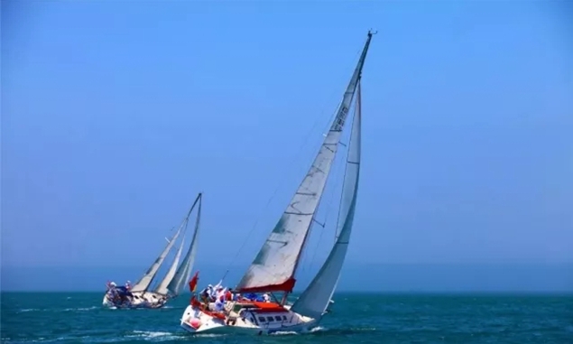 Highlights of Weihai intl yacht race