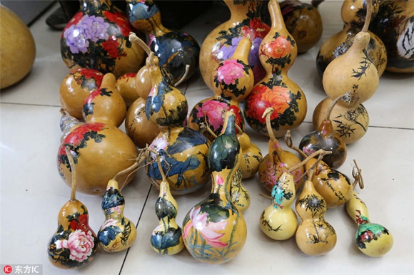 Painted gourds add color to Shandong