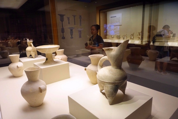 Jiaojia relics displayed at National Museum