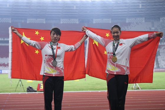 Yantai javelin thrower clinches women's gold at Asian Games