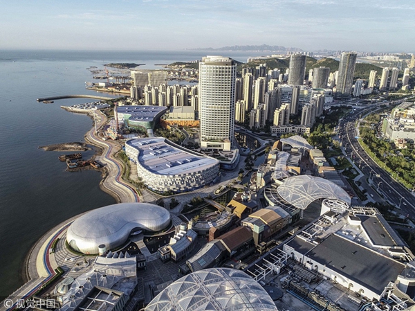 Magnificent views on Qingdao West Coast