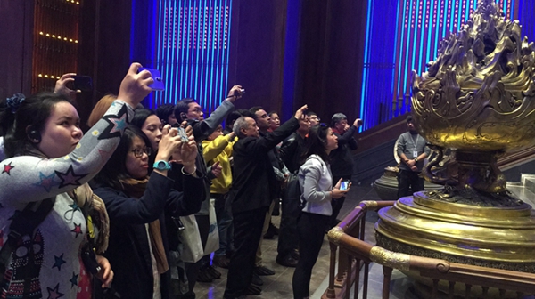 Foreign reports visit Nishan Holy Land