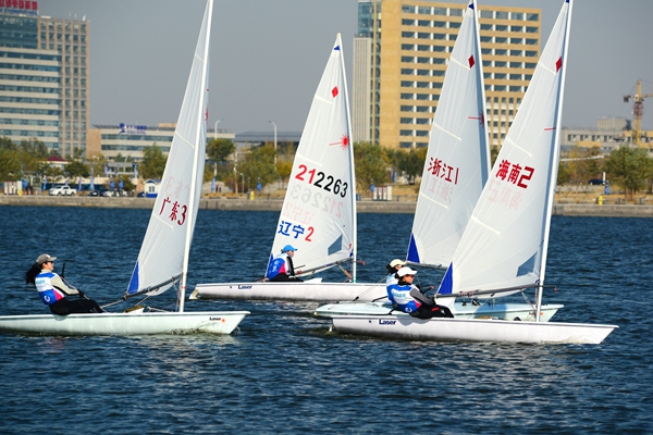China's top sailing league held in Weifang