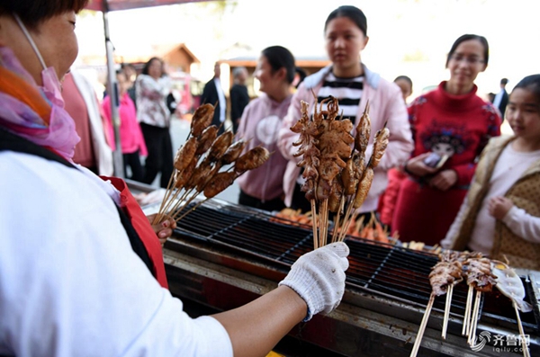 Gourmet festival adds flavor to Linyi