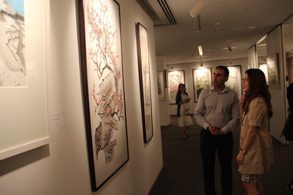 Exhibition showcases Chinese ink-wash paintings in Australia