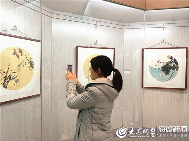 Young painter Li Li opens exhibition in Tai'an