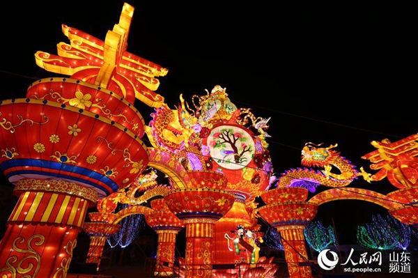 Lantern festival spruces up Zibo city