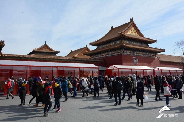 Shandong time-honored brands celebrate New Year at Palace Museum