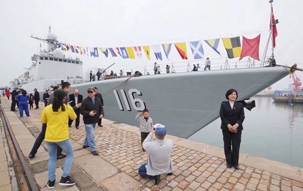 Qingdao celebrates 70 years of the Chinese navy