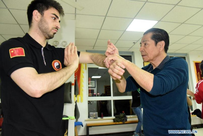 74-year-old man's passion in Yong Chun martial arts