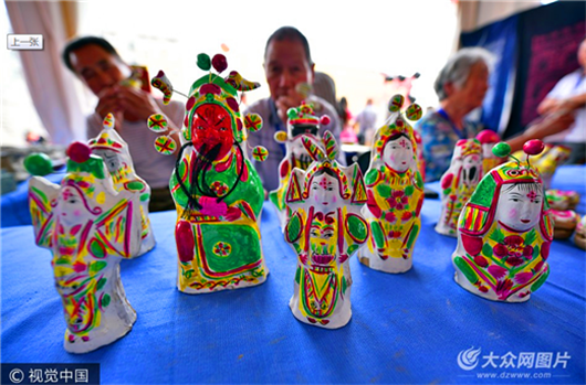 In pics: Linyi's first intangible culture heritage expo