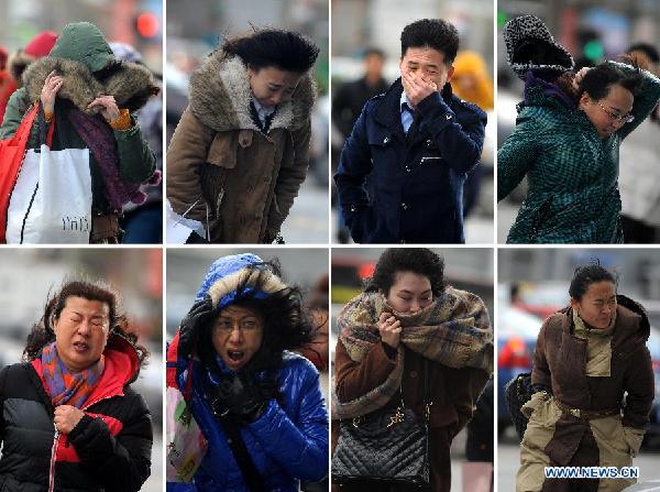 Strong cold front brings sharp temperature drops in E. China