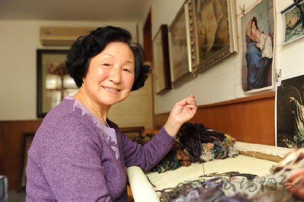 Yantai woolen embroidery
