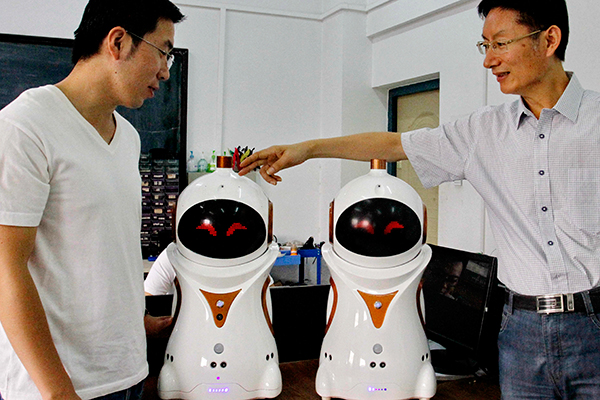 Service robot for elderly promising