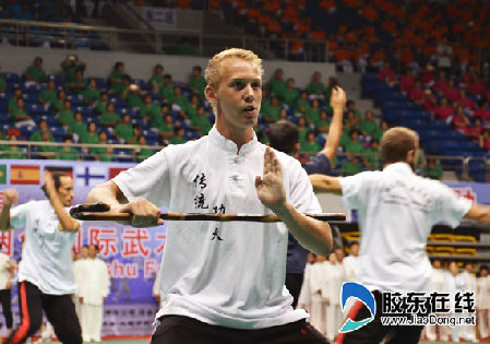 Wushu enthusiasts compete in Yantai