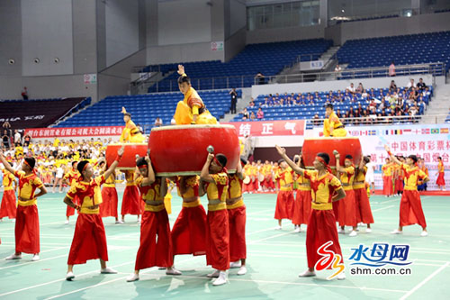 Wushu lovers show off prowess in Yantai