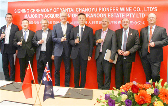 Domestic wine giant Changyu buys stake in Kilikanoon Estate