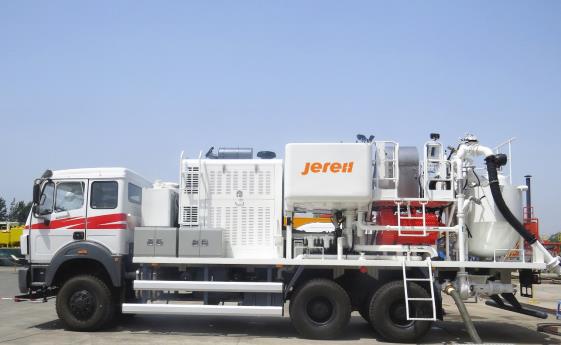 Jereh self-developed cementing trucks delivered to Uzbekistan