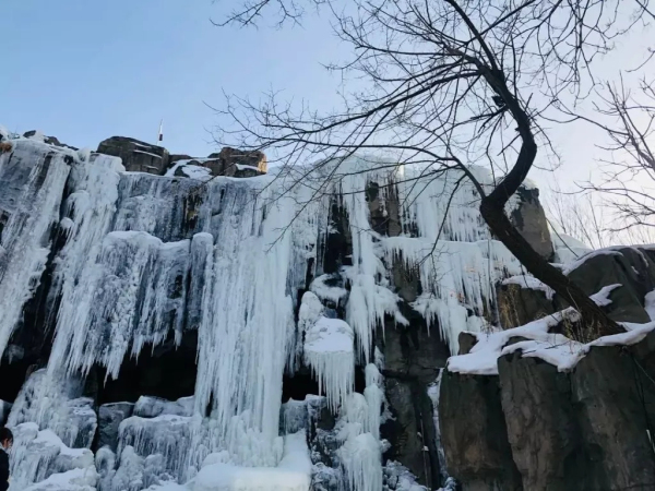 Experience a winter wonderland in Tashan, Yantai