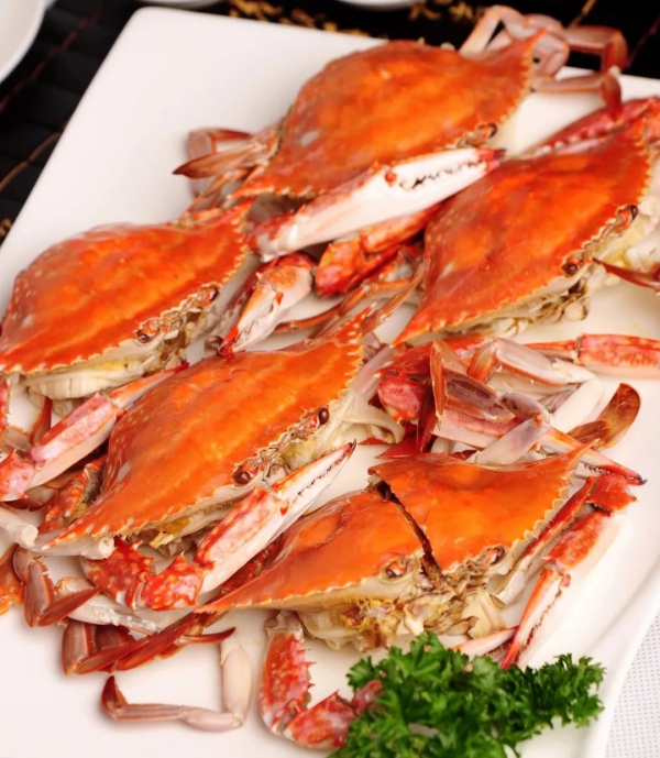 Place to enjoy swimming crabs in Yantai