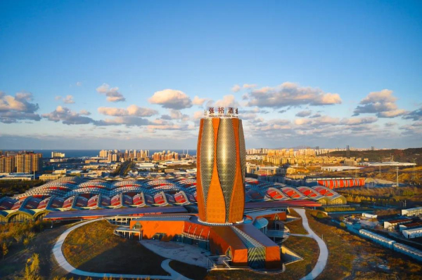 Changyu grape plantation offers picturesque views in winter