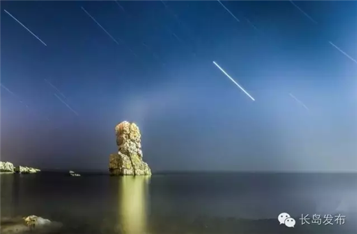 Stars glitter above Changdao county