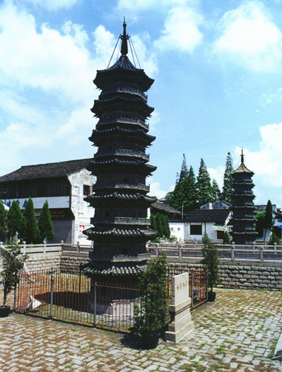 Twin Pagodas of Nanxiang Temple