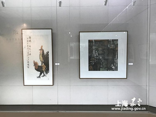 Jiading art exhibition embraces springtime