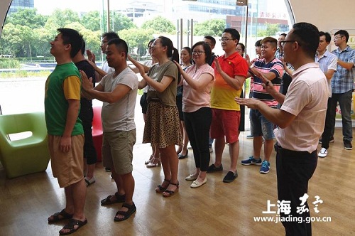 Jiading holds youth innovation and entrepreneurship training camp