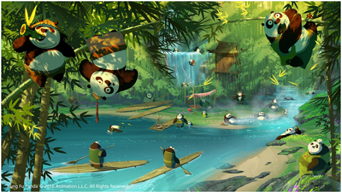 Kung Fu Panda brought to life in Lujiazui exhibition