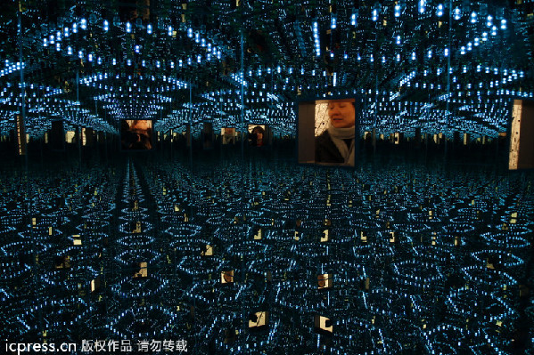 Japanese artist lights up Shanghai