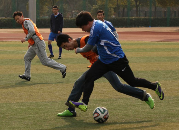 Friendly match against the Chinese Academy o