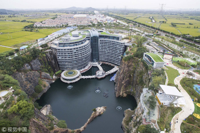 World's first underground hotel to open in Shanghai this month