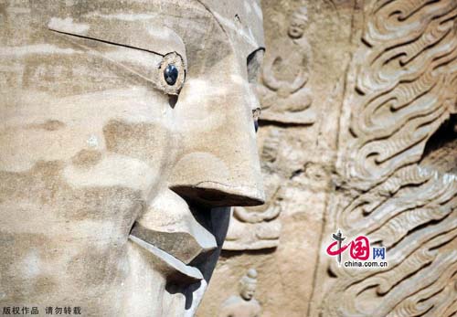 Yungang Grottoes in Shanxi