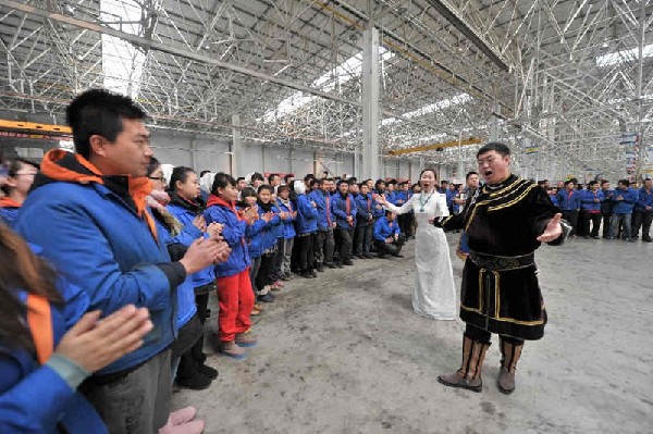 Mongolian style arrives in Datong