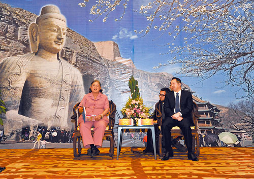 Thai Princess Maha Chakri Sirindhorn visits Datong