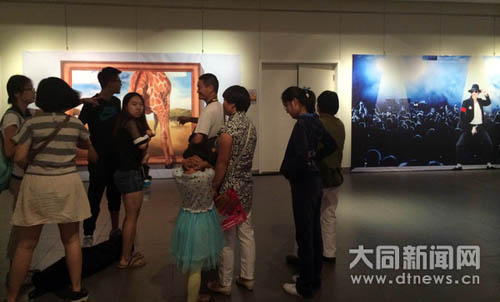 Datong's 3D art exhibition nears closure