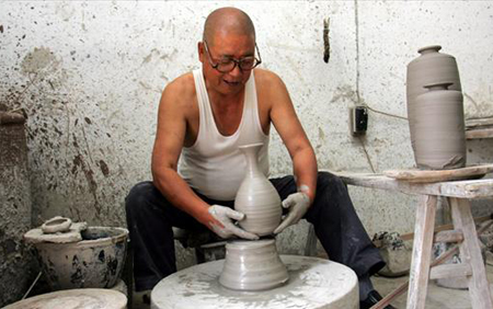 Porcelain making city of Chenlu