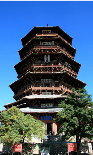 Yingxian county’s wood tower