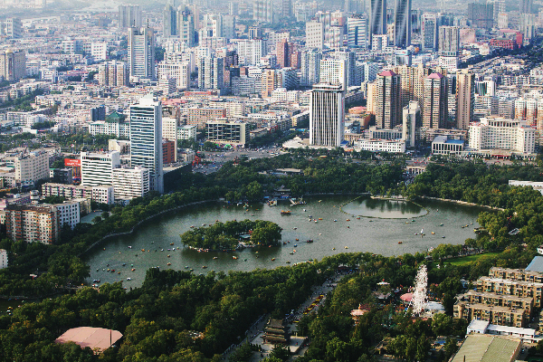 Urban landscape of Shanxi cities