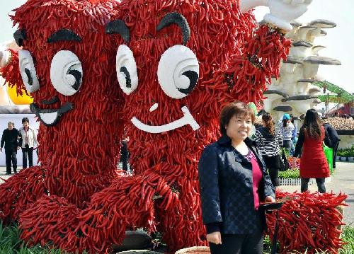 Good harvest in Xinjiang county, China's Shanxi