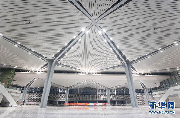 Taiyuan new South Railway Station close to completion