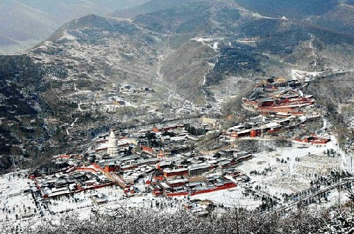 Snowy Mount Wutai