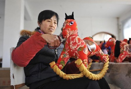 Shanxi 'Lucky Horse' being sent to Taiwan