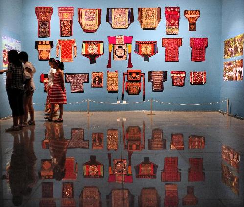 Chinese ethnic culture exhibit in Taiyuan, Shanxi