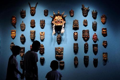 Chinese ethnic culture exhibit in Taiyuan, Shanxi