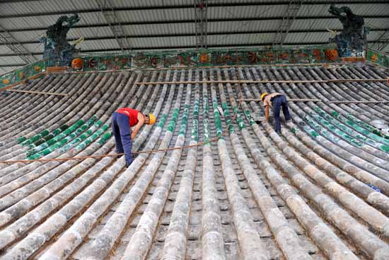 Shanxi restores Yongle Palace