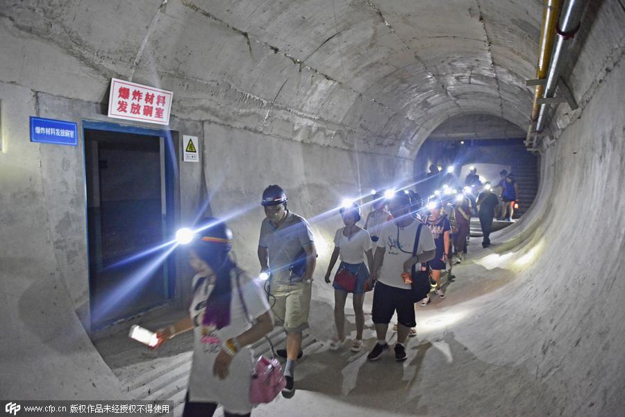 An unusual coal mine tour in Yuncheng