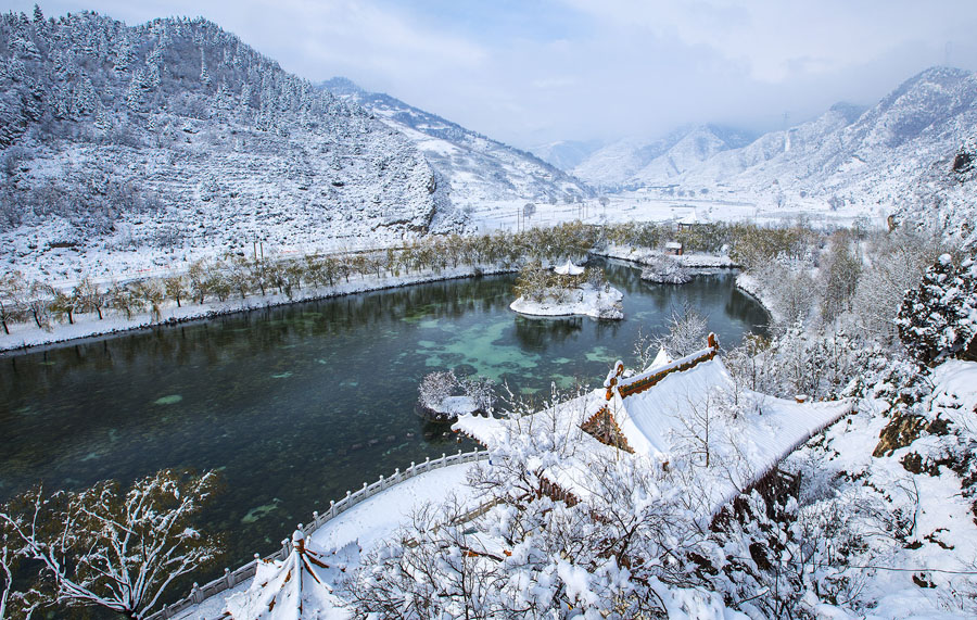 Fairytale scenery of Fenhe River source[2]