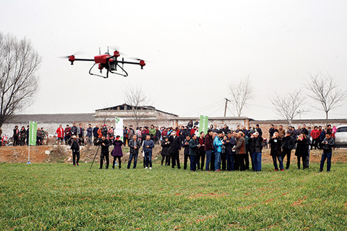 Drones to help farmers increase efficiency